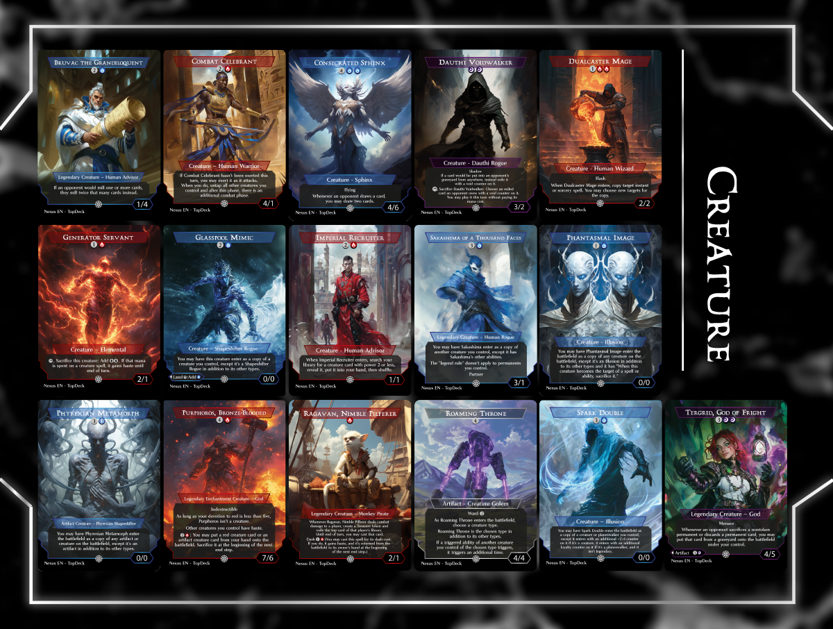 Lord Xander Half Off Everything Commander mtg proxy deck custom magic card lands token alter full deck list edh cedh dual land fetch
