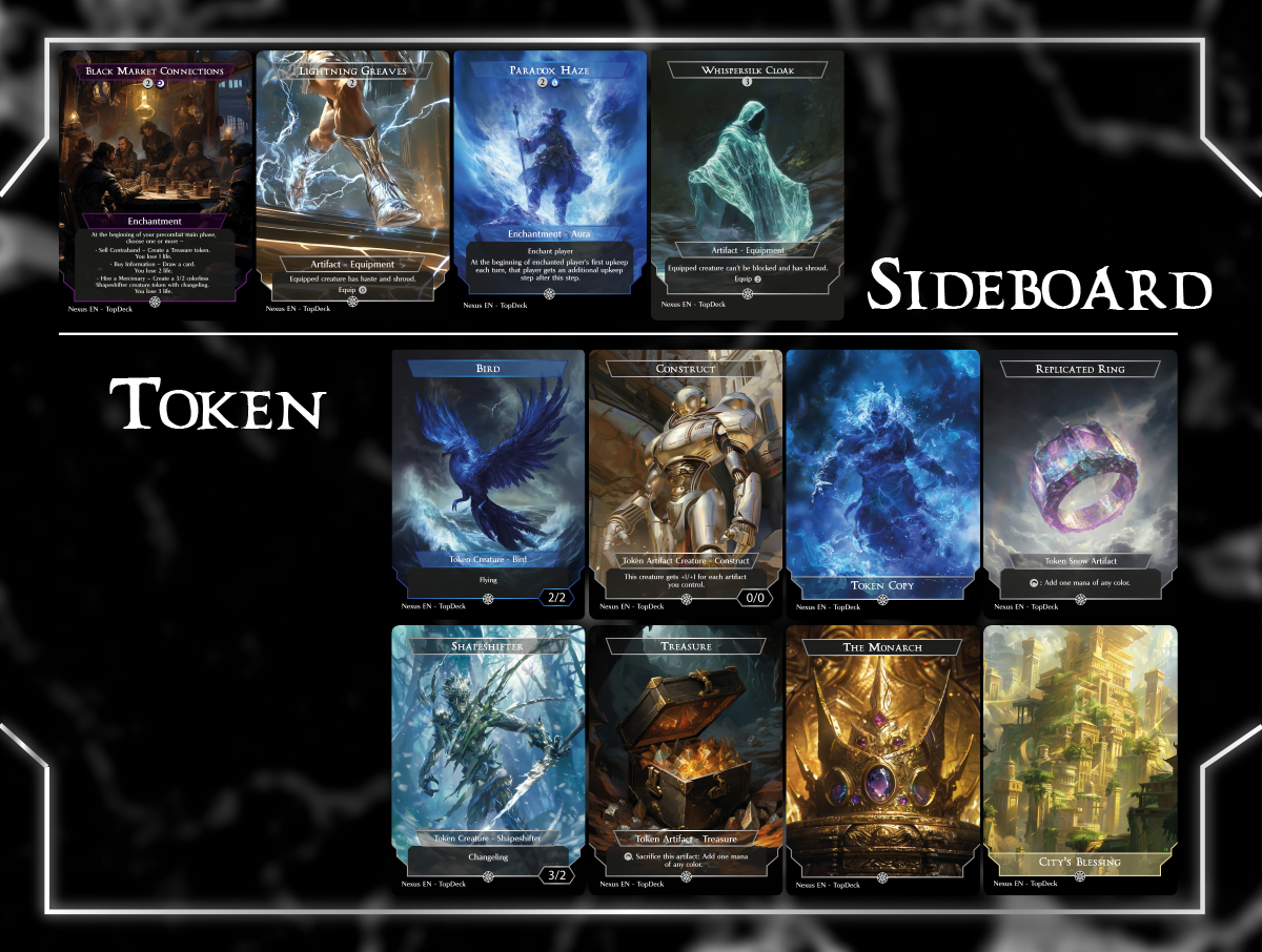 Obeka Upkeeps Commander mtg proxy deck custom magic card lands token alter full deck list edh cedh dual land fetch
