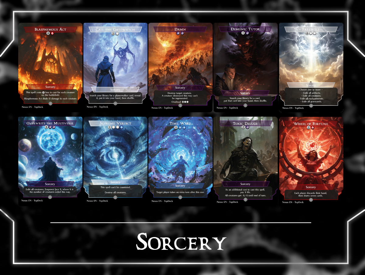 Jace Multiverse Planeswalkers Commander mtg proxy deck custom magic card lands token alter full deck list edh cedh dual land fetch