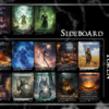 Sam & Frodo Partners Commander mtg proxy deck custom magic card lands token alter full deck list edh cedh dual land fetch