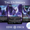 The Ur-Sphinx Commander mtg proxy deck custom magic card lands token alter full deck list edh cedh dual land fetch